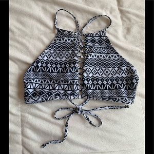 Halter bikini top